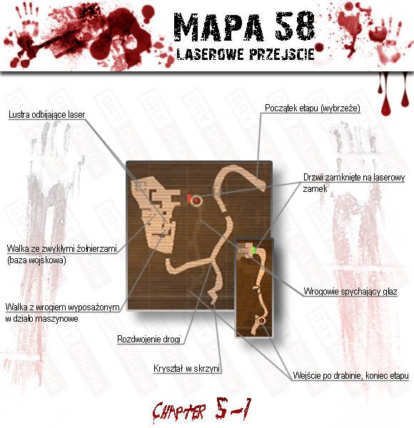 1 - Island (5-1) - laserowe przejście | Solucja Resident Evil 4 - Resident Evil 4 - PC - poradnik do gry