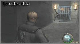Wejdź do pomieszczenia i podnieś leżącą tam apteczkę (możesz wejść po drabinie na górę) - Island (5-3) - ruiny z Krauserem | Solucja Resident Evil 4 - Resident Evil 4 - PC - poradnik do gry