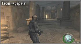 Zrób to, a staniesz pomiędzy ruinami starego miasta/kompleksu świątyń( - Island (5-3) - ruiny z Krauserem | Solucja Resident Evil 4 - Resident Evil 4 - PC - poradnik do gry