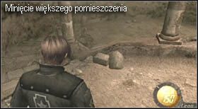 Po udanej próbie wyłączenia wyjdź przez kolejne drzwi, by znaleźć się w większym pomieszczeniu - Castle (4-3) - piaskowe katakumby | Solucja Resident Evil 4 - Resident Evil 4 - PC - poradnik do gry