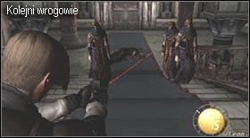 Po zwycięskiej walce podniosą się wszystkie kraty uniemożliwiające wcześniejszą ucieczkę, oraz pojawią się nowi, zwykli przeciwnicy - Castle (4-1) - próba zabicia Leona | Solucja Resident Evil 4 - Resident Evil 4 - PC - poradnik do gry