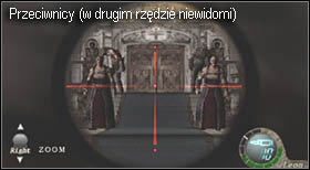 Gdy przejmiesz kontrolę nad bohaterem nie ruszaj się, gdyż dopóki tego nie uczynisz, wróg Cię nie zaatakuje - Castle (4-1) - próba zabicia Leona | Solucja Resident Evil 4 - Resident Evil 4 - PC - poradnik do gry
