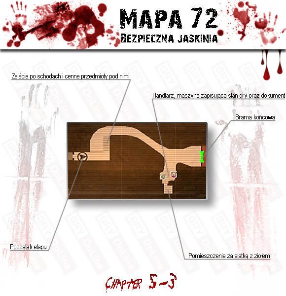 1 - Island (5-3) - bezpieczna jaskinia | Solucja Resident Evil 4 - Resident Evil 4 - PC - poradnik do gry