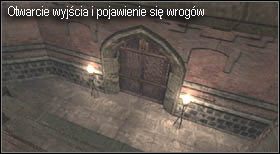 przestawienie mostu, otwarcie zamkniętego wcześniej wyjścia z wieży (parter) oraz pojawienie się niedaleko Ciebie kuszników (niższe poziomy) - Castle (4-1) - ruchomy most | Solucja Resident Evil 4 - Resident Evil 4 - PC - poradnik do gry