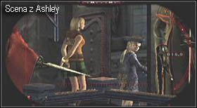 Na początku drogi załączy się scenka, w której pokazana będzie Ashley w obstawie - Castle (4-1) - ruchomy most | Solucja Resident Evil 4 - Resident Evil 4 - PC - poradnik do gry