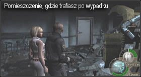 Wewnątrz budynku, w miejscu gdzie staniesz na równych nogach, nic ciekawego nie znajdziesz, dlatego przejdź do kolejnego pomieszczenia - Island (5-3) - przejażdżka buldożerem | Solucja Resident Evil 4 - Resident Evil 4 - PC - poradnik do gry