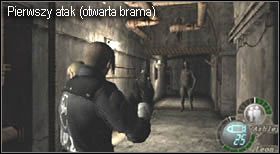 Etap rozpoczynasz przy pierwszej bramie - Island (5-2) - zręcznościowe dźwignie | Solucja Resident Evil 4 - Resident Evil 4 - PC - poradnik do gry