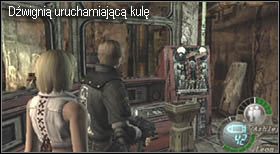 W chwili, gdy na arenie ilość przeciwników zmniejszy się, wbiegnij do kabiny w jednym z narożników i zadziałaj na dźwigni - Island (5-2) - zamurowane przejście | Solucja Resident Evil 4 - Resident Evil 4 - PC - poradnik do gry