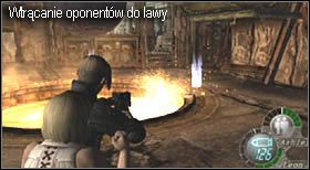 Walka z nimi jest uciążliwa, gdyż ci rozbiegną się po całej planszy i mogą zaatakować Cię z każdej strony - Island (5-2) - zamurowane przejście | Solucja Resident Evil 4 - Resident Evil 4 - PC - poradnik do gry