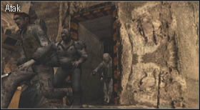 Gdy znajdziesz się na dole kamera wskaże dalszą drogę - Island (5-2) - zamurowane przejście | Solucja Resident Evil 4 - Resident Evil 4 - PC - poradnik do gry