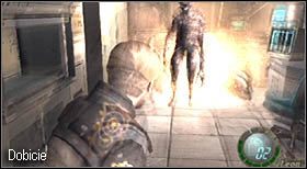 Zabij go, a dokładniej to osłab używając karabinu snajperskiego (podobnie jak u Regeneratora pozbądź się pasożytów, jednak ten potwór - Iron Maiden - posiada ich więcej, ma je dookoła siebie) - Island (5-1) - uwolnienie Ashley | Solucja Resident Evil 4 - Resident Evil 4 - PC - poradnik do gry
