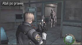 Załączy się tam krótka scenka, po której zostaniesz zaatakowany - Island (5-1) - uwolnienie Ashley | Solucja Resident Evil 4 - Resident Evil 4 - PC - poradnik do gry