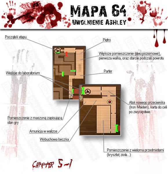 1 - Island (5-1) - uwolnienie Ashley | Solucja Resident Evil 4 - Resident Evil 4 - PC - poradnik do gry