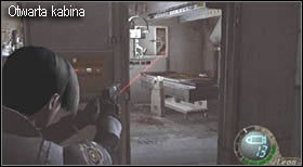 Pojawi się niestety jeden problem - podczas powrotu zostaniesz zaatakowany przez stwora z kabiny - Island (5-1) - laboratorium i lodówka | Solucja Resident Evil 4 - Resident Evil 4 - PC - poradnik do gry