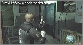 Po jej wyłączeniu się przejdź przez drzwi obok monitorów - Island (5-1) - kuchnia i monitoring | Solucja Resident Evil 4 - Resident Evil 4 - PC - poradnik do gry