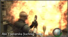 Dalsza droga doprowadzi Cię do kuchni - Island (5-1) - kuchnia i monitoring | Solucja Resident Evil 4 - Resident Evil 4 - PC - poradnik do gry