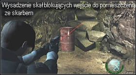 Po drugiej stronie powinieneś usłyszeć atak kuszników (świsty bełtów), dlatego też nie idź nigdzie dalej, tylko od razu wejdź przez pobliskie okno do budynku - Island (5-1) - urwisko | Solucja Resident Evil 4 - Resident Evil 4 - PC - poradnik do gry