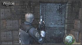 Mijając je trafisz do pomieszczenia z handlarzem, maszyną zapisującą stan gry i pokaźną liczbą amunicji - Castle (4-4) - przystań | Solucja Resident Evil 4 - Resident Evil 4 - PC - poradnik do gry