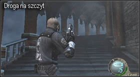 Potem udaj się do kolejnej windy, która zabierze Cię na szczyt etapu - Castle (4-4) - wieża | Solucja Resident Evil 4 - Resident Evil 4 - PC - poradnik do gry