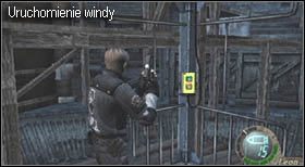 Dotrzesz do windy, której uruchomienie będzie możliwe dopiero po uprzednim pozbyciu się zbędnego balastu (zepchnij dwie skrzynie) - Castle (4-4) - wieża | Solucja Resident Evil 4 - Resident Evil 4 - PC - poradnik do gry