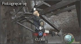 Gdy dojedziesz do momentu, gdzie trasa gwałtowanie zacznie opadać do dołu i wózek nabierze zawrotnej prędkości przygotuj się na wciskanie wskazanych przez grę guzików - Castle (4-3) - podziemna kolejka | Solucja Resident Evil 4 - Resident Evil 4 - PC - poradnik do gry