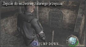 12 - Castle (3-2) - kanały z wielkimi insektami | Solucja Resident Evil 4 - Resident Evil 4 - PC - poradnik do gry