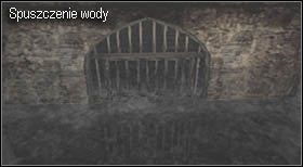 Przed wyjściem przekręć zawór tam ulokowany, w ten sposób spuścisz wodę, która zalewała fragment przejścia - Castle (3-2) - kanały z wielkimi insektami | Solucja Resident Evil 4 - Resident Evil 4 - PC - poradnik do gry