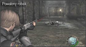 8 - Castle (3-2) - kanały z wielkimi insektami | Solucja Resident Evil 4 - Resident Evil 4 - PC - poradnik do gry