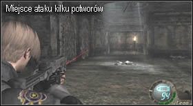 Następnie wyjdź po drabinie i skieruj się do drzwi prowadzących w kolejne zakamarki kanałów - Castle (3-2) - kanały z wielkimi insektami | Solucja Resident Evil 4 - Resident Evil 4 - PC - poradnik do gry