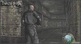 Jeżeli jednak zostaniesz zaatakowany szybko dobądź strzelby; jest to najbardziej skuteczna broń, ponieważ przeciwnik ten nie strzela, tylko atakuje z bliska, co sprawia, że będzie zawsze w pobliżu (chodzi również po suficie i ścianach) - Castle (3-2) - kanały z wielkimi insektami | Solucja Resident Evil 4 - Resident Evil 4 - PC - poradnik do gry