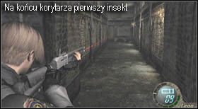 4 - Castle (3-2) - kanały z wielkimi insektami | Solucja Resident Evil 4 - Resident Evil 4 - PC - poradnik do gry
