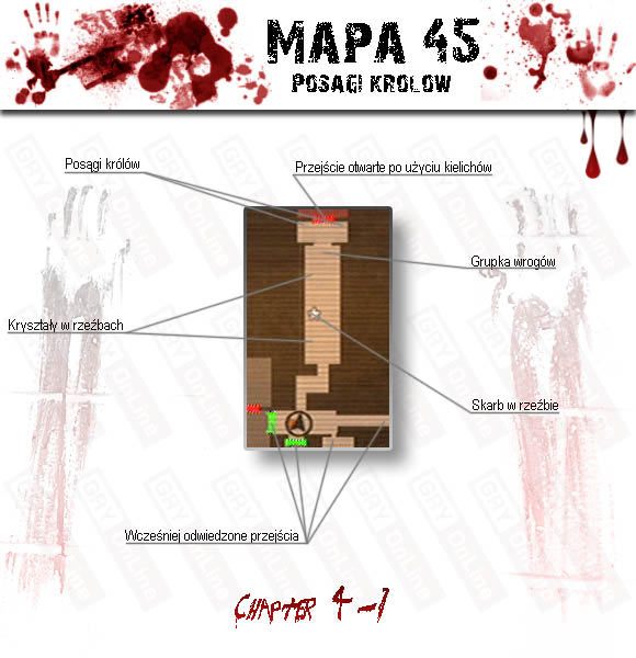 1 - Castle (4-1) - posągi królów | Solucja Resident Evil 4 - Resident Evil 4 - PC - poradnik do gry