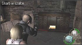 W pomieszczeniu, w którym jesteś, znajduje się sporo skrzyneczek z przydatnymi przedmiotami - Castle (4-1) - pułapki Salazara | Solucja Resident Evil 4 - Resident Evil 4 - PC - poradnik do gry
