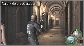 Potem przejdź do korytarza, którym przed chwilą uciekł Salazar - Castle (4-1) - pułapki Salazara | Solucja Resident Evil 4 - Resident Evil 4 - PC - poradnik do gry
