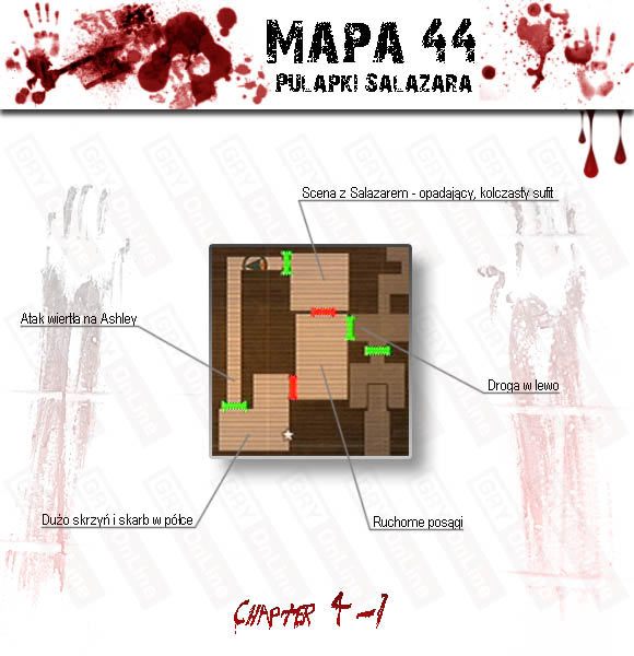 1 - Castle (4-1) - pułapki Salazara | Solucja Resident Evil 4 - Resident Evil 4 - PC - poradnik do gry