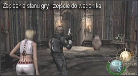 znów używając dziwnego urządzenia - Castle (4-1) - mechaniczne smoki | Solucja Resident Evil 4 - Resident Evil 4 - PC - poradnik do gry