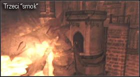 Jeśli chciałbyś pokonać drugiego operatora maszyny biegając tak jak przed chwilą, będzie to częściowo niemożliwe, gdyż idąc w głąb lokacji uaktywni się kolejny smok - Castle (4-1) - mechaniczne smoki | Solucja Resident Evil 4 - Resident Evil 4 - PC - poradnik do gry