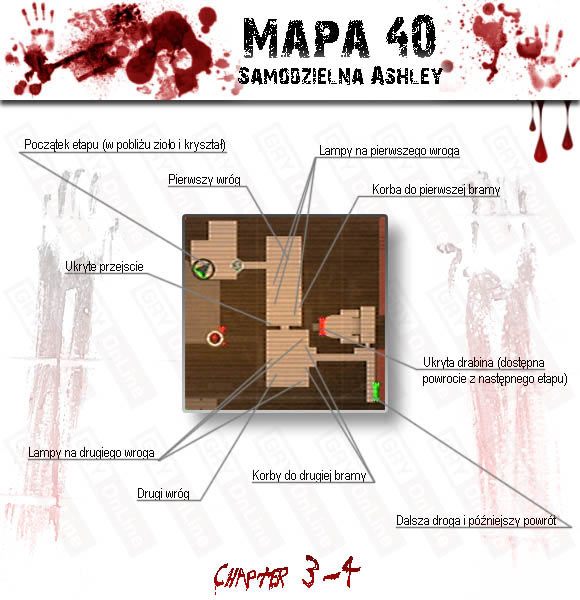 1 - Castle (3-4) - samodzielna Ashley | Solucja Resident Evil 4 - Resident Evil 4 - PC - poradnik do gry