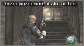 zabij ostatniego w tym etapie wroga i zniszcz kłódkę na drzwiach - Castle (3-3) - śmierć Luisa | Solucja Resident Evil 4 - Resident Evil 4 - PC - poradnik do gry