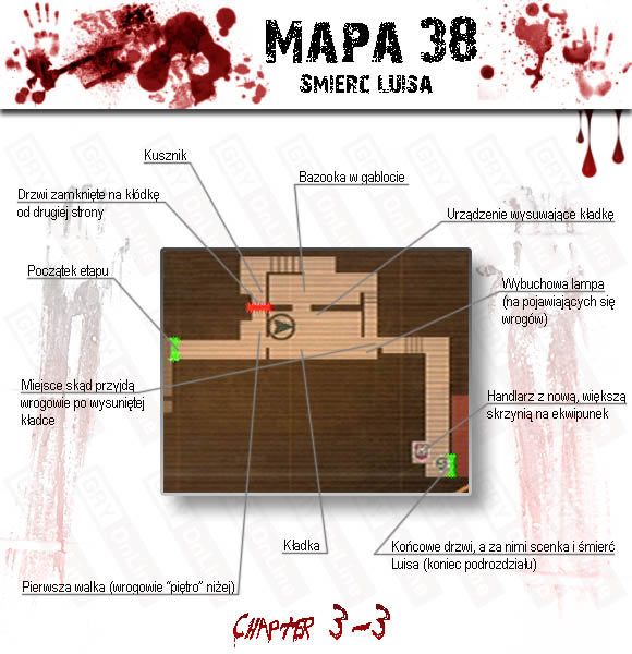 1 - Castle (3-3) - śmierć Luisa | Solucja Resident Evil 4 - Resident Evil 4 - PC - poradnik do gry