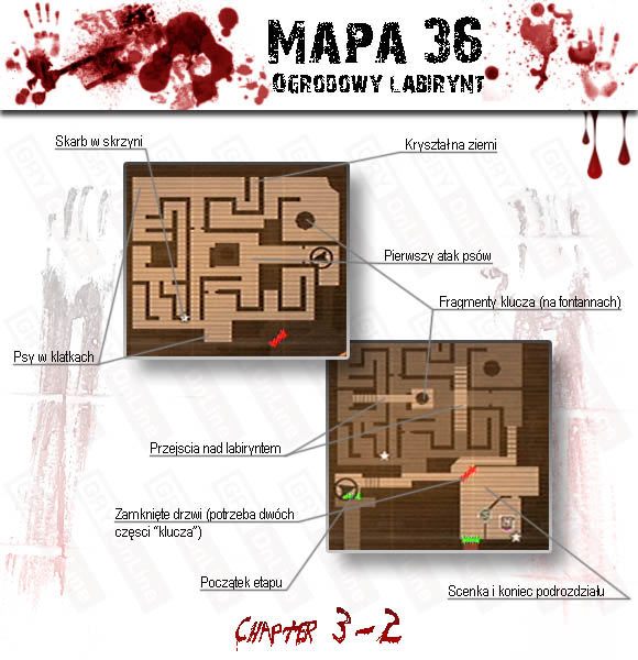 1 - Castle (3-2) - ogrodowy labirynt | Solucja Resident Evil 4 - Resident Evil 4 - PC - poradnik do gry