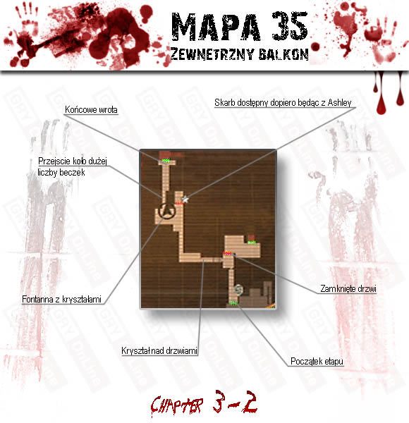 1 - Castle (3-2) - zewnętrzny balkon | Solucja Resident Evil 4 - Resident Evil 4 - PC - poradnik do gry
