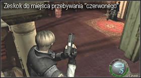 Potem przejdź balkonem do końca (po drodze miniesz miejsce, w którym możesz zeskoczyć na dół) - Castle (3-2) - działo maszynowe | Solucja Resident Evil 4 - Resident Evil 4 - PC - poradnik do gry