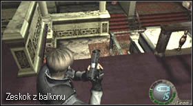 7 - Castle (3-2) - działo maszynowe | Solucja Resident Evil 4 - Resident Evil 4 - PC - poradnik do gry