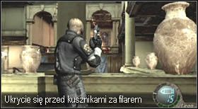 4 - Castle (3-2) - działo maszynowe | Solucja Resident Evil 4 - Resident Evil 4 - PC - poradnik do gry
