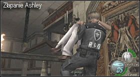 Gdy dziewczyna wykona swoje zadanie podbiegnie do miejsca, w którym ją podsadzałeś i poczeka, byś pomógł jej zejść - Castel (3-1) - Pomocna Ashley | Solucja Resident Evil 4 - Resident Evil 4 - PC - poradnik do gry
