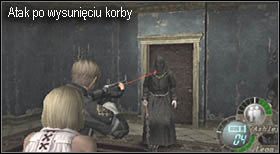 Niestety, oprócz korzystnych następstw, wystąpią również te negatywne, a dokładniej dojdzie do kolejnej, długiej walki - Castel (3-1) - Pomocna Ashley | Solucja Resident Evil 4 - Resident Evil 4 - PC - poradnik do gry