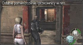 W pomieszczeniu z głowami koni czekać będą na Ciebie dwaj kusznicy i jeden egzemplarz rzucający dynamitami (ten ostatni, jeśli nie zostanie szybko zabity, ucieknie do następnego pomieszczenia) - Castle (3-1) - ślepy więzień | Solucja Resident Evil 4 - Resident Evil 4 - PC - poradnik do gry