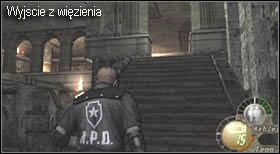 dzięki temu wyłączysz ogień zagradzający Ci dalszą drogę - Castle (3-1) - ślepy więzień | Solucja Resident Evil 4 - Resident Evil 4 - PC - poradnik do gry