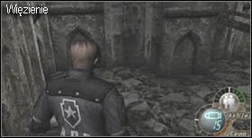 Podejdź do drzwi więziennych (mapa) i otwórz je zdobytym kluczem - Castle (3-1) - ślepy więzień | Solucja Resident Evil 4 - Resident Evil 4 - PC - poradnik do gry